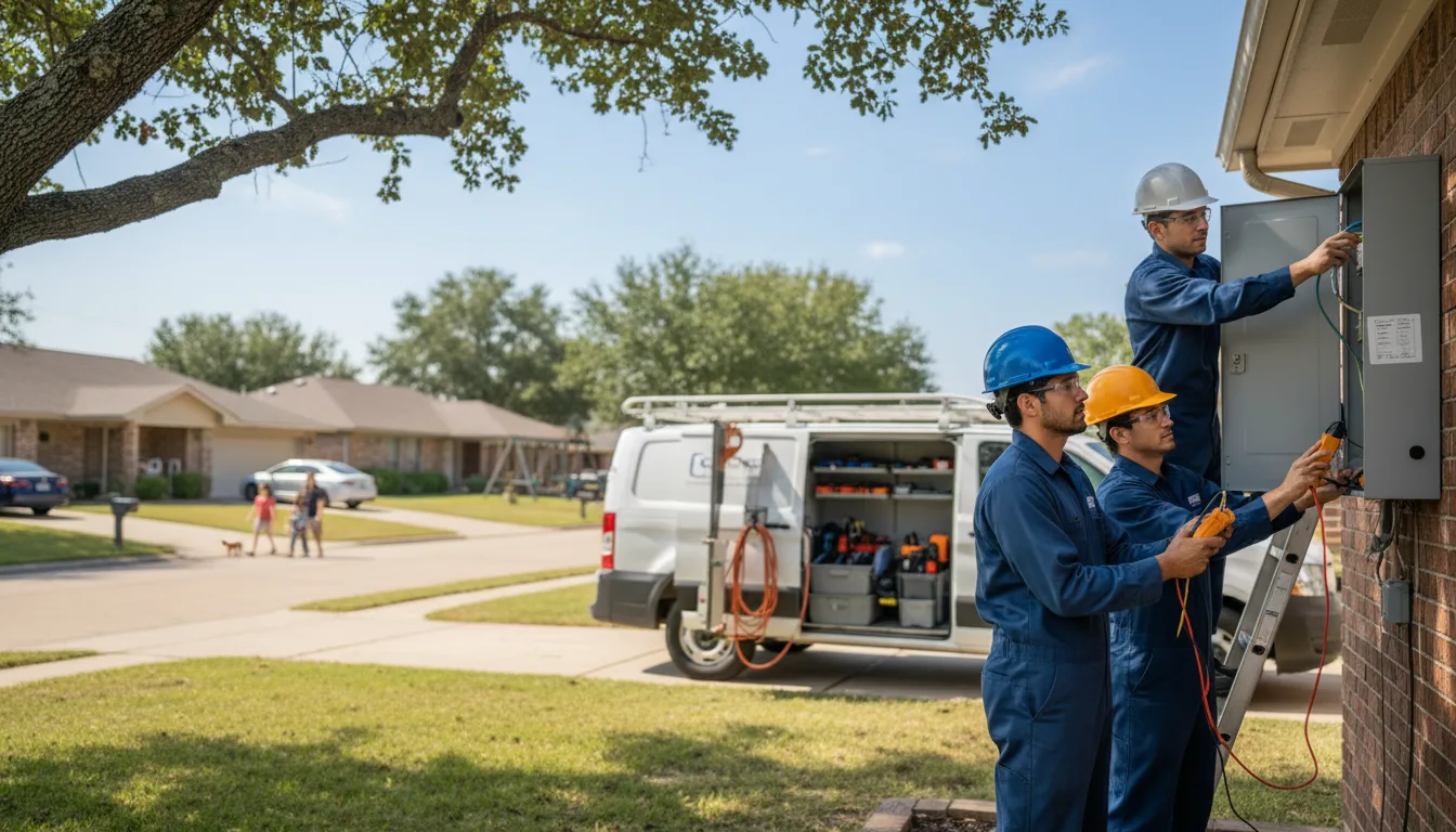 Certified electrician providing emergency electrical services in Victor, WV